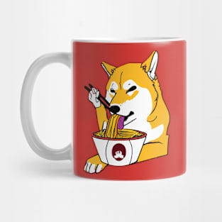 Shiba Inoodles Funny Mug